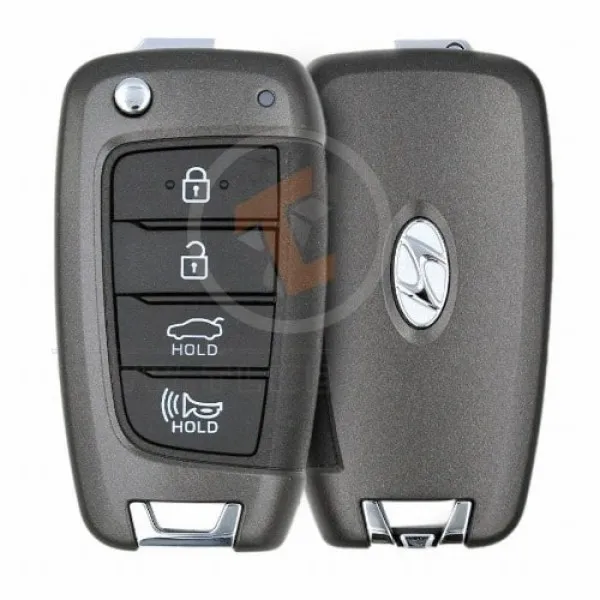 Genuine Hyundai Accent Flip Key Remote 2018 2021 P/N: 95430-J0700 Buttons 4