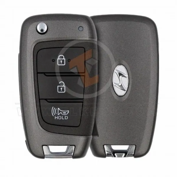 Genuine Hyundai Kona Flip Key Remote P/N: 95430-J9300 433MHz Buttons 3