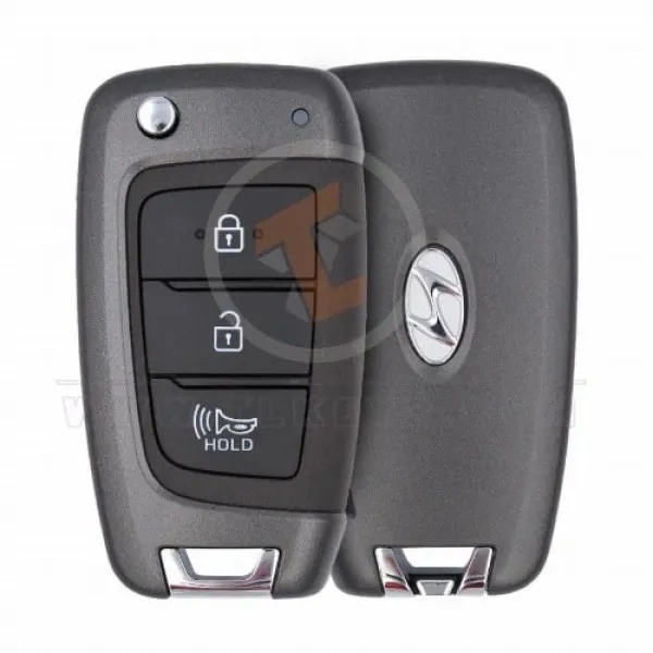 Genuine Hyundai Santa Fe Flip Key Remote 2020 2022 P/N: 95430-S2300 Buttons 3