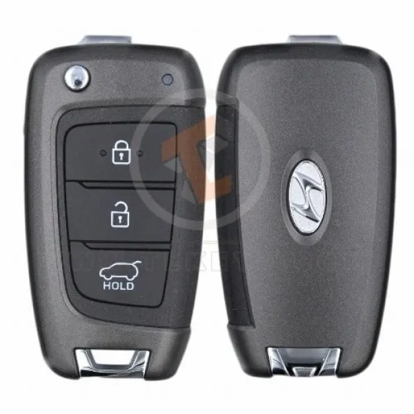 Genuine Hyundai Palisade Flip Key Remote 2019 P/N: 95430-S8200 433MHz Transponder Chip ID 47