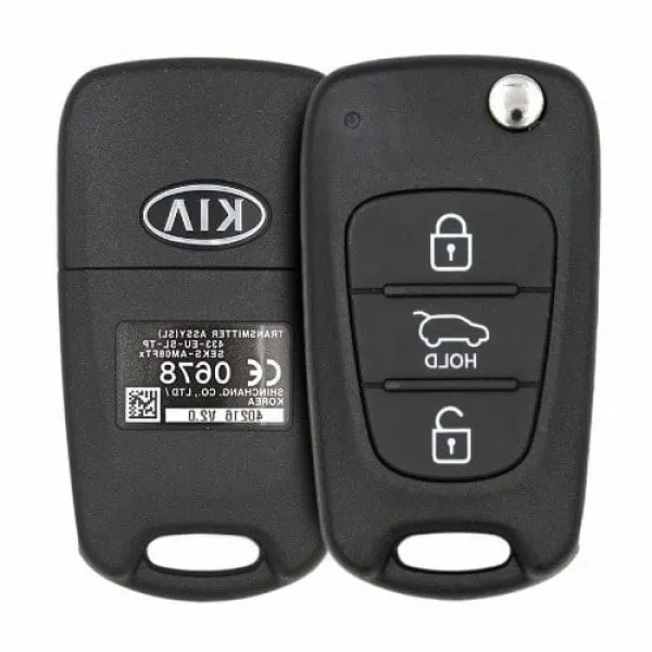 genuine kia sportage key 3 buttons secondary