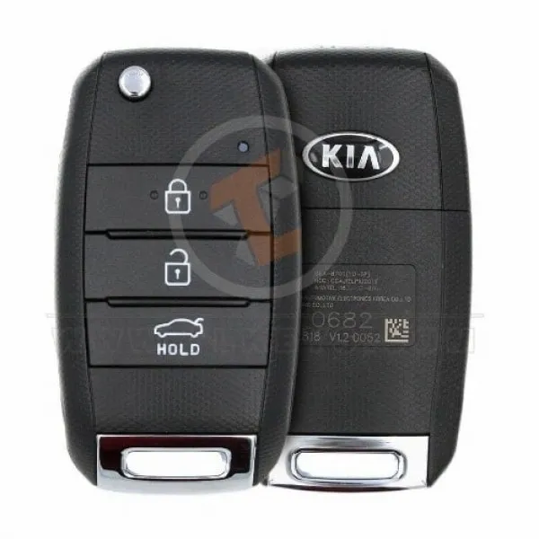 Genuine Kia Forte Cerato Flip Key Remote 2012 P/N: 95430-A7100 433MHz Buttons 3