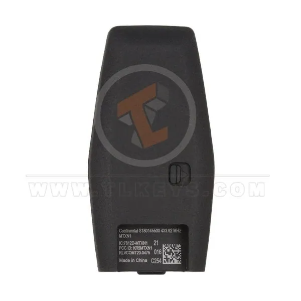 Mitsubishi Outlander 2021 2022 smart remote key oem back