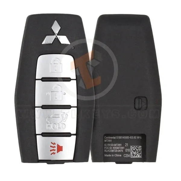 Genuine Mitsubishi Outlander Smart Proximity 2021 2022 P/N: 8637C254 Buttons 4