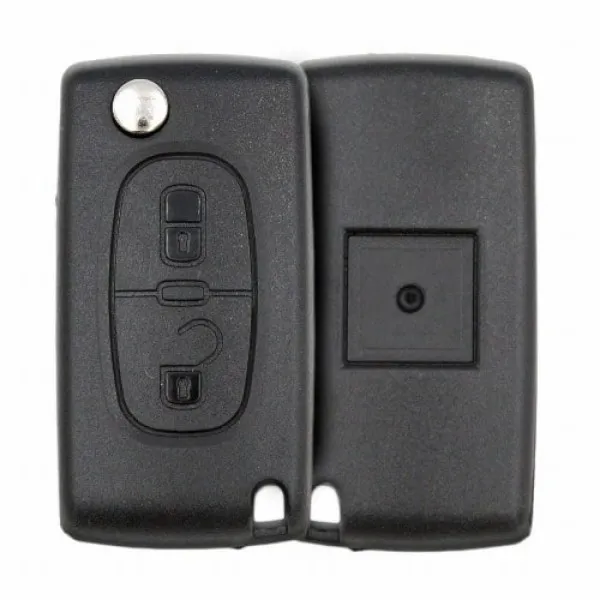 Peugeot Flip Key Remote Aftermarket3008 307 Type de batterie CR2025