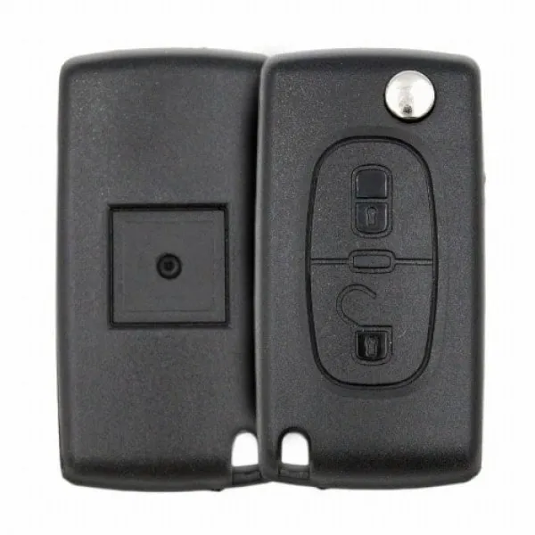 Peugeot Flip Key Remote Aftermarket3008 307 Type à distance Fobik
