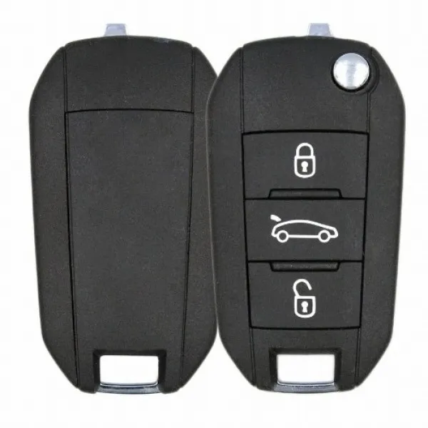 flip key remote 3 buttons secondary