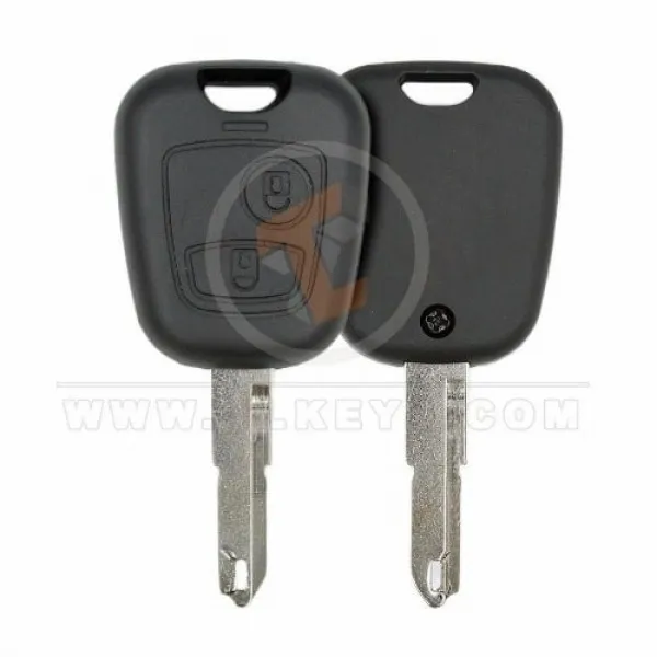 Peugeot 206 Head Key Remote 2003 2009 P/N: 6554YL 433MHz 2 Buttons Status Aftermarket