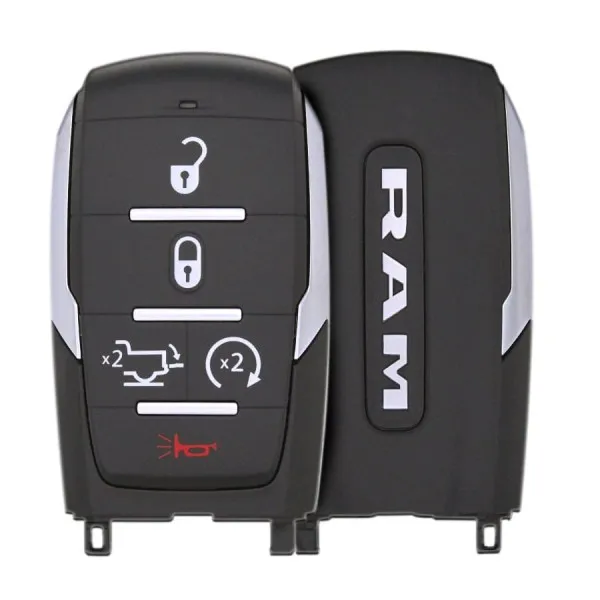 ram 2019 key remote 5 buttons item