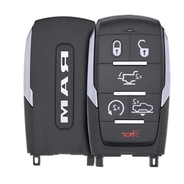 1500 pickup 2019 2021 key remote 6 buttons secondary