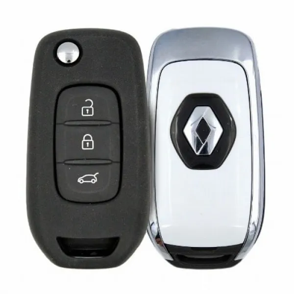 Original Renault Flip Key Remote MEGANE 3 Captur Battery Type CR2025