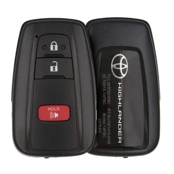 highlander 2020 2021 remote key 3 buttons item