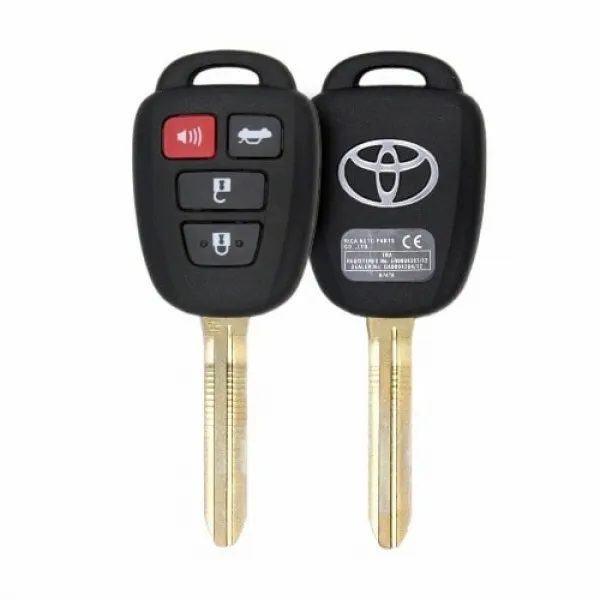 89070-02B40 Genuine Toyota Head Key Remote Buttons 2