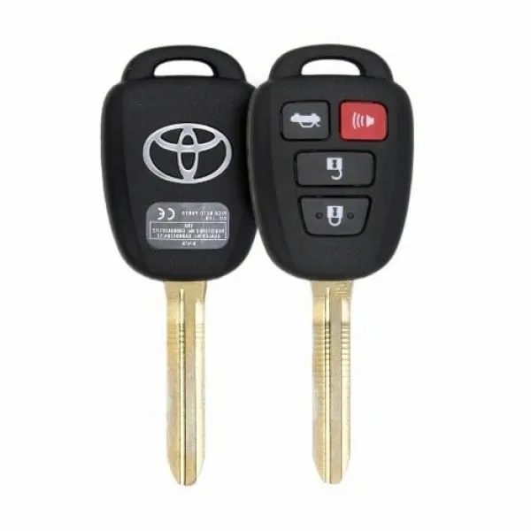 89070-02B40 Genuine Toyota Head Key Remote Buttons 2