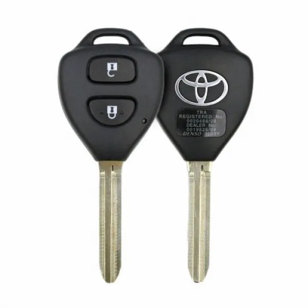 89070-12840 Genuine Toyota Head Key Remote Buttons 2