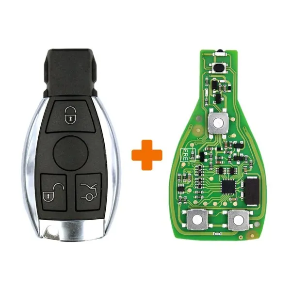 Xhorse Mercedes BGA Chrome Remote XNBZ01 Type Remote Type Fobik