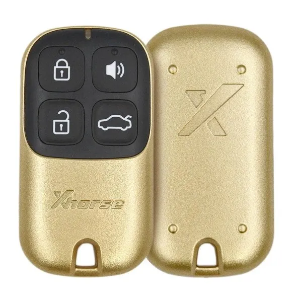 xhorse key remote 4 buttons without chip front & backend