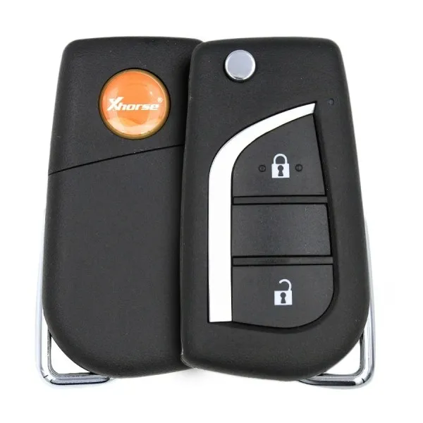 xhorse universal flip key remote 2 buttons without chip