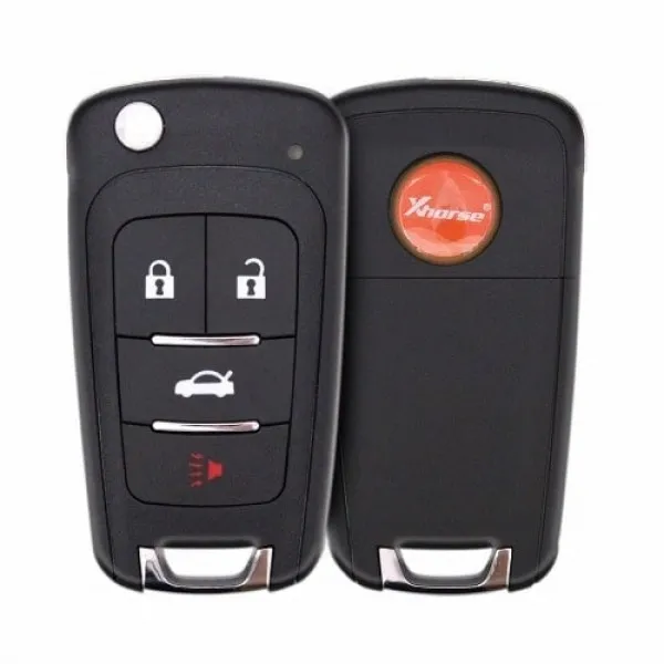 wireless flip key remote 4 buttons