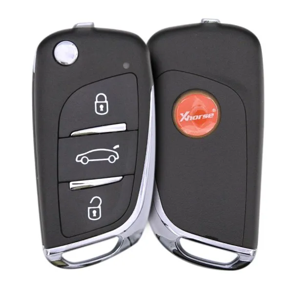 universal wireless flip key remote 3 buttons