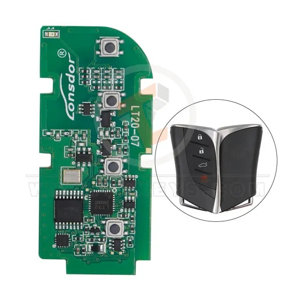 Lonsdor LT20-07NJ Universal Smart Remote PCB 8A fo Frequency 314.35