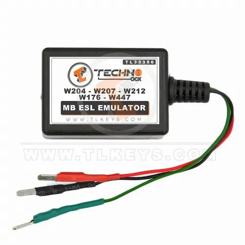 Universal MB Wired Connection W204-W207-W212-W176-W447 for Abrites AVDI - Xhorse VVDI MB – CGDI MB – Diadspeed – Autel Auro Compatible Steering Lock Emulator Key Remote