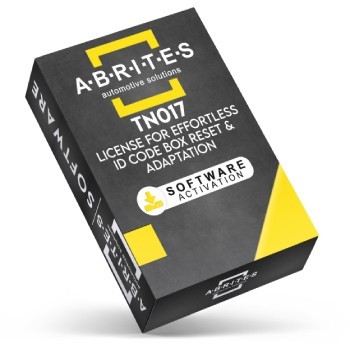 Abrites TN017 License for Effortless ID Code Box Reset & Adaptation