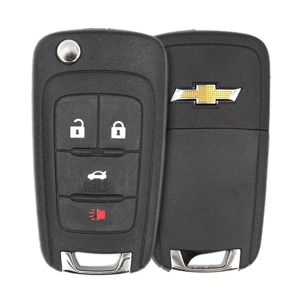 Telecomando con chiave flip originale Chevrolet Malibu Camaro 2010 2019, codice:...