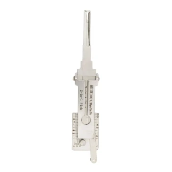 Pick de serrure Lishi d'origine et lecteur de lecteur de clé de décodeur 2-en-1 HU101