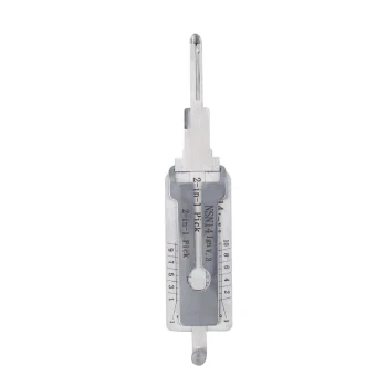 Original Lishi NSN14 V.3 +AG 2-in-1 Pick Decoder Tool 10 Schnitte für Ford Nissan Subaru Zündung Blendschutztyp