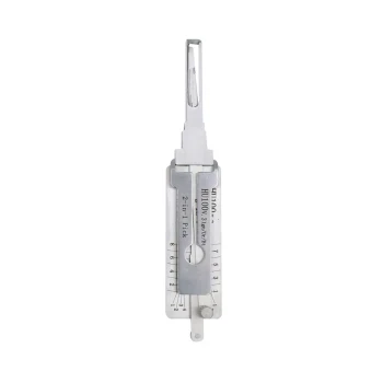 Outil de décodeur de sélection 2 en 1 d'origine Lishi HU100 + V3-AG 8 coupes ant...