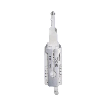Outil de décodeur de sélection 2 en 1 d'origine Lishi TOY38R / DH4R TR40 Type Toyota