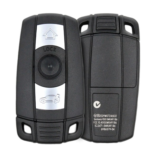 BMW CAS3 2006 2014 Non-Proximity Remote Key 315MHz 3 Buttons
