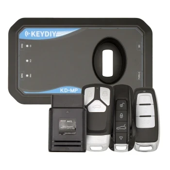 KeyDIY 5-in-1 Bundle with KD-MP, KD-MATE, Audi & Porsche Remotes