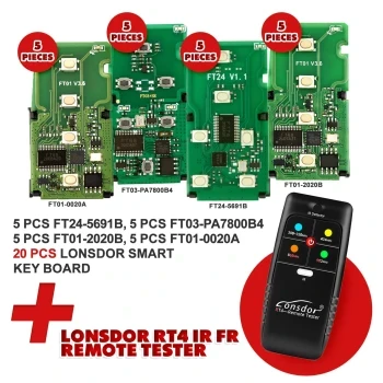 Lonsdor Smart Remote PCB Board FT-Series pour Toyota Lexus +