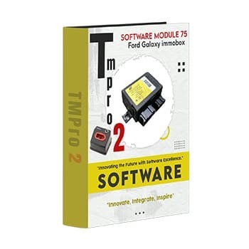Tmpro 2 Tmpro 2 Software module 75 – Ford Galaxy immobox