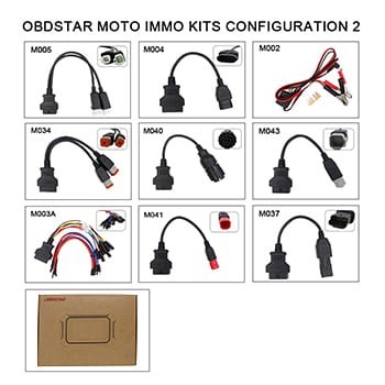 OBDSTAR MOTO Immo Kits Konfiguration 2