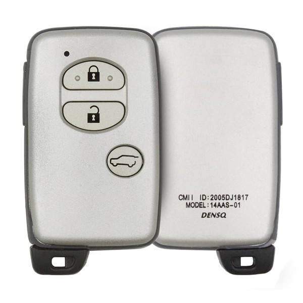 Toyota Land Cruiser Prado 2010-2018 Smart Key Remote Shell 3 Buttons