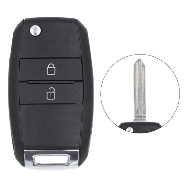 KIA Çevirme Anahtarı Uzaktan Kumanda Kabuğu 2 düğme HYN14R Blade Satış Sonrası M...