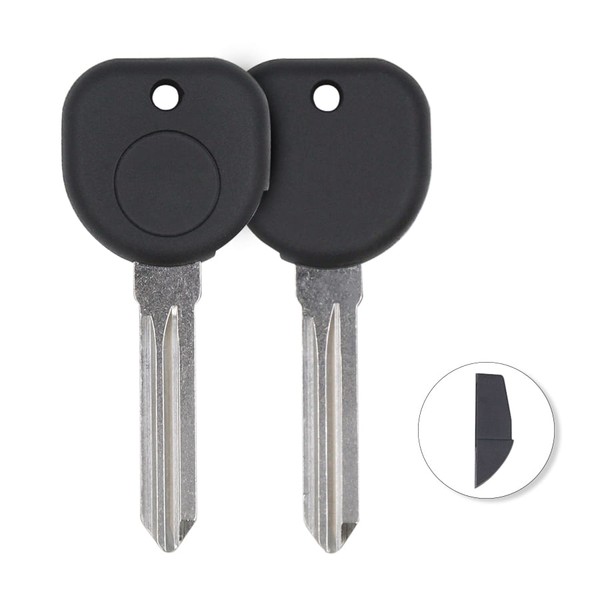 Guscio chiave transponder Chevrolet 2007 con portachip B111 Marchio aftermarket...