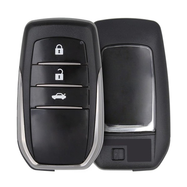 Toyota 2016-2022 Smart Key Remote Shell 3 Buttons Sedan Trunk