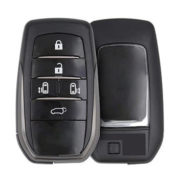 Toyota 2016-2022 Smart Key Remote Shell 5 Buttons MVP Trunk