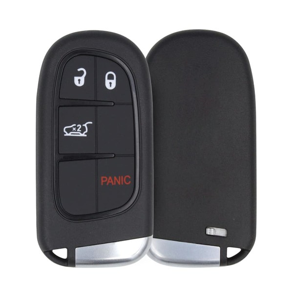 كرايسلر دودج جيب مفتاح ذكي عن بعد شل 3 + 1 أزرار SUV الجذع