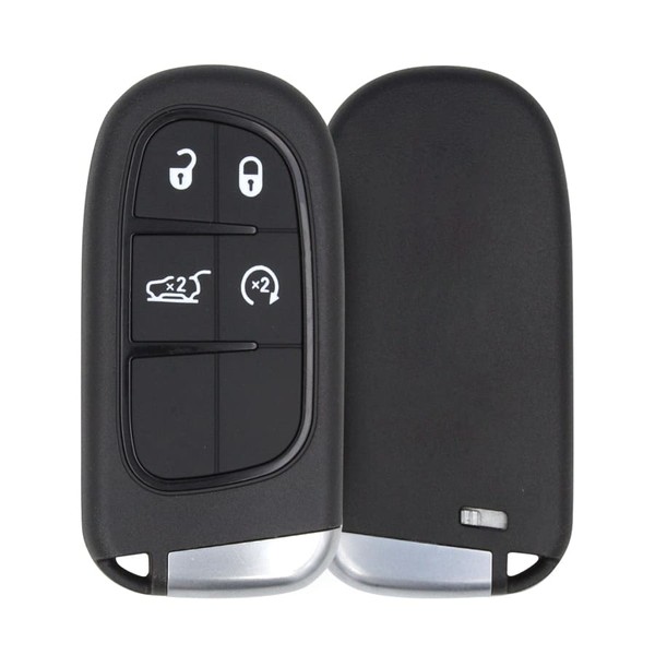 Chrysler Dodge Jeep Smart Key Remote Shell 4 Buttons SUV Trunk