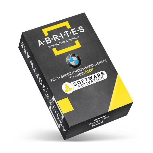 Aggiornamento software Abrites da BN002+BN003+BN004+BN006 a BN013 BMW