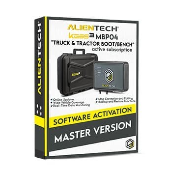 Alientech Master version "TRUCK&TRACTOR BOOT/BENCH"