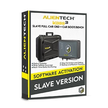 Alientech Slave Full CAR OBD + COFFRE/BANC DE VOITURE