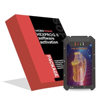 أداة ضبط رقاقة Hexprog II للترقية