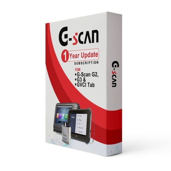 1 Year Update Subscription For G-Scan G2 G3 And GVCI Tab