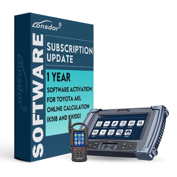 Lonsdor 1 Year Software Activation For Toyota AKL Online Calculation